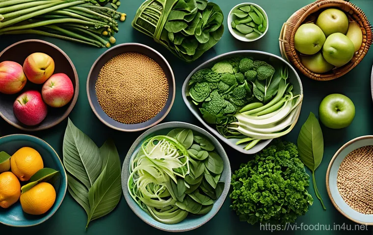 탄수화물 대사 - A split-scene image vividly contrasting the immediate and long-term effects of simple versus complex...