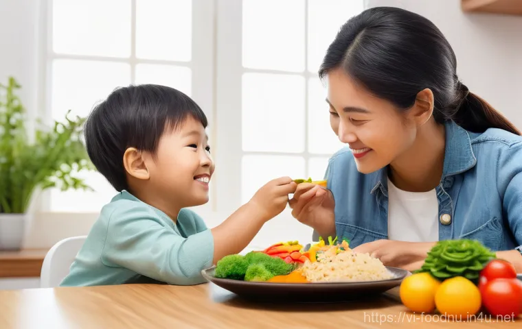 소아 영양 가이드 - **Prompt:** A heartwarming scene of a Vietnamese mother lovingly preparing a nutritious meal for her...